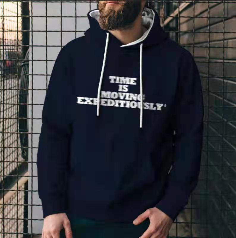 Fashion Solid Color Men's Casual Hoodies Sweatshirts - CozyLooter