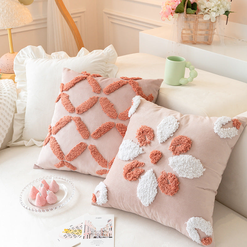 Nordic Cushion Three-dimensional Tufted Bed & Breakfast Pillowcase - CozyLooter