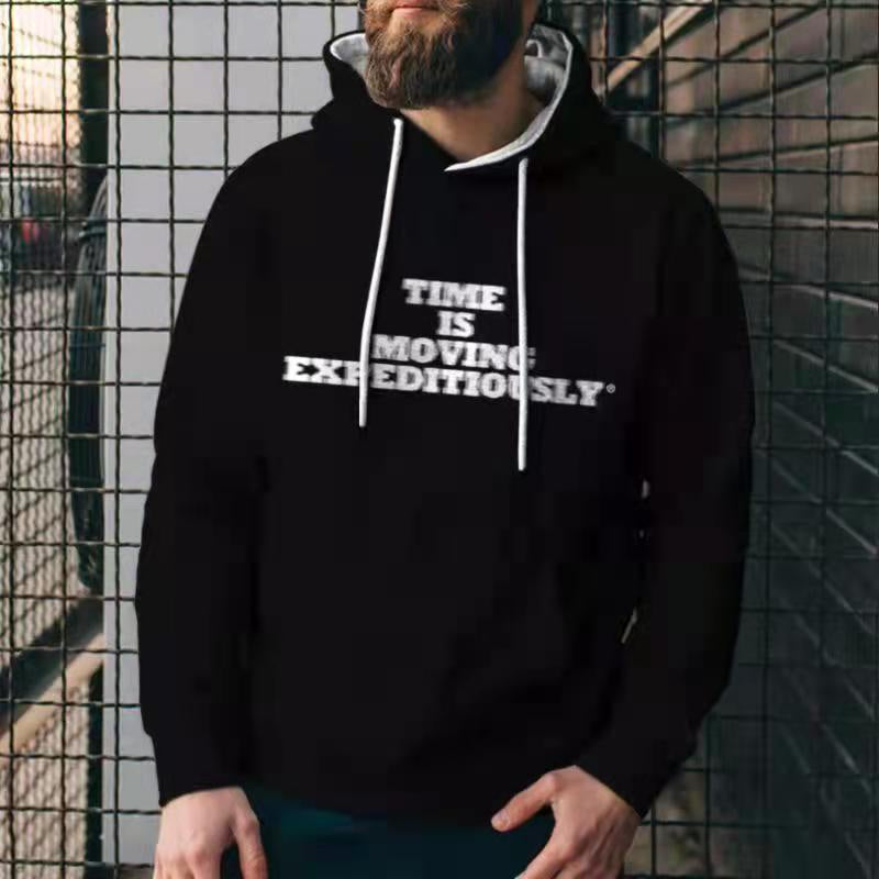 Fashion Solid Color Men's Casual Hoodies Sweatshirts - CozyLooter
