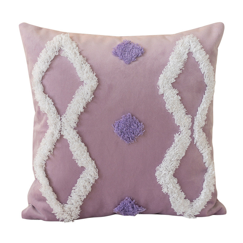 Nordic Cushion Three-dimensional Tufted Bed & Breakfast Pillowcase - CozyLooter