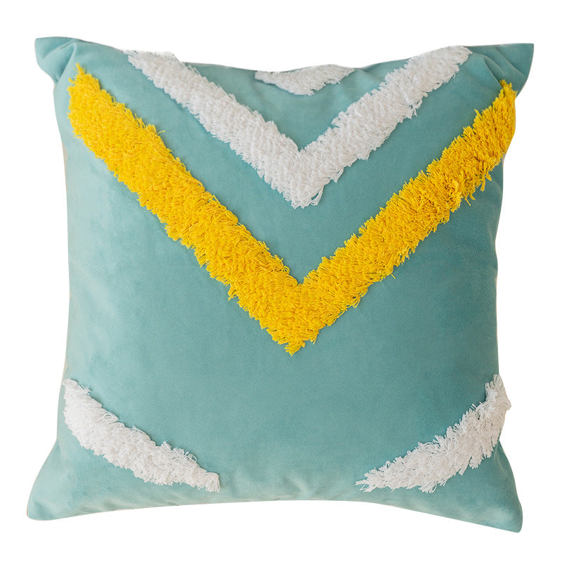 Nordic Cushion Three-dimensional Tufted Bed & Breakfast Pillowcase - CozyLooter