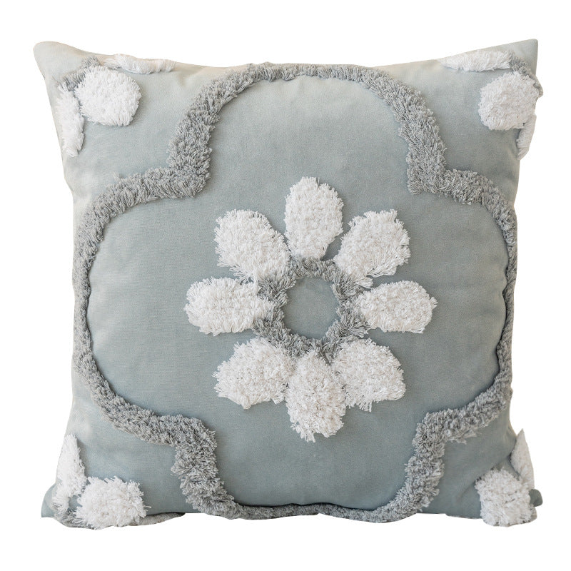 Nordic Cushion Three-dimensional Tufted Bed & Breakfast Pillowcase - CozyLooter