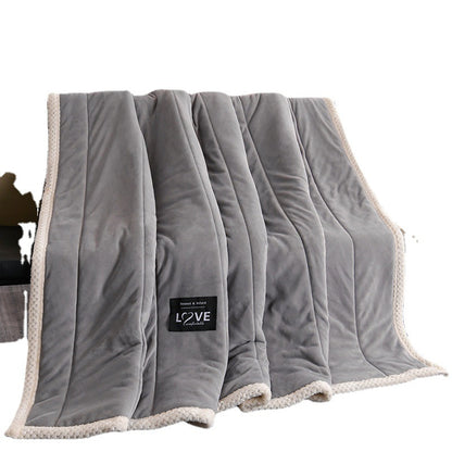 Thick Warm Winter Bed Blankets Wool Blanket Bedspread - CozyLooter