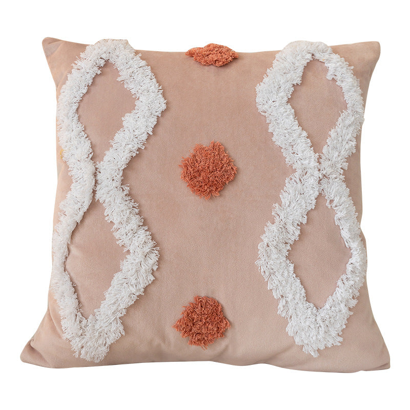 Nordic Cushion Three-dimensional Tufted Bed & Breakfast Pillowcase - CozyLooter